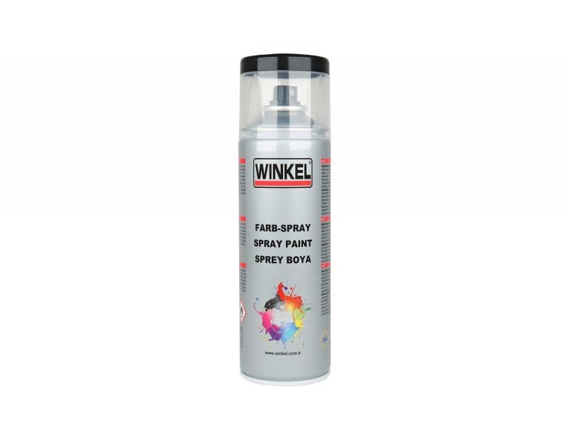 Winkel Siyah Parlak Sprey Boya 9005