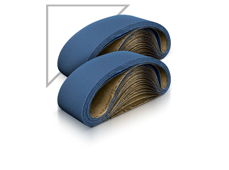 Zirkonyum Bant Zımpara (10 Adet) 180 - Sert (X Bez) - 1920x150 mm