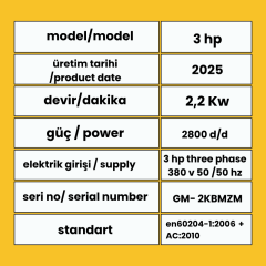 ÇİFT KOLLU BANT VE MOP ZIMPARA MAKİNESİ / GM- 2KBMZM