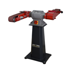 ÇİFT KOLLU BANT ZIMPARA MAKİNESİ / GM- 2KBZM