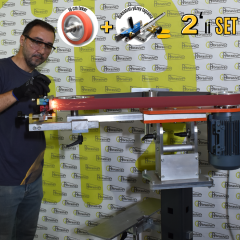 ÇOK YÖNLÜ BANT MAKİNESİ-2000x50 mm | 220V Girişli (İnvertörlü)