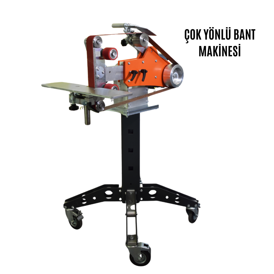 ÇOK YÖNLÜ BANT MAKİNESİ-2000x50 mm | 220V Girişli (İnvertörlü)