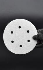 Beyaz Cırtlı Disk WHITE LINE (100 Adet)
