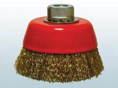 Pirinç Saçaklı Çanak Fırça