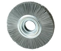 Çelik Ondüleli Daire Tel Fırça