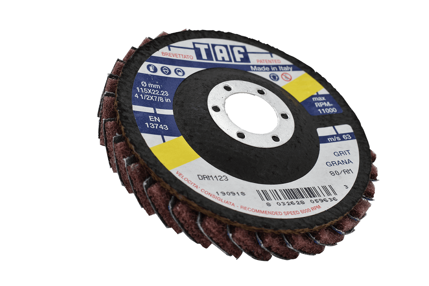 Rapid Kombi Flap Disk (5 Adet)