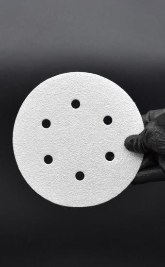 Beyaz Cırtlı Disk WHITE LINE (100 Adet)